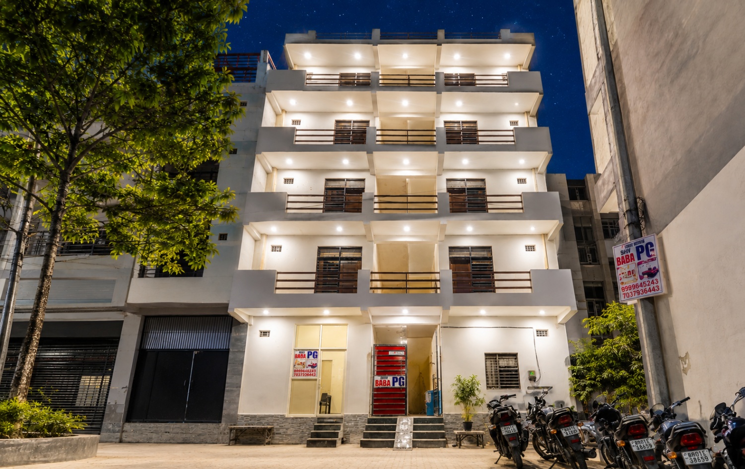 BABA PG & HOSTEL exterior in Jaat Colony, Dankaur